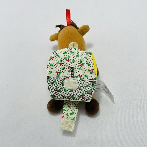 Christmas Little Reindeer Plush Book Mini Picture Bedtime Kid Nursery Storytime - Picture 5 of 12